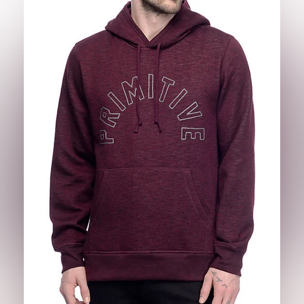 Primitive (XL) mens maroon hoodie